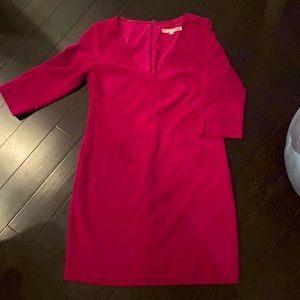 TRINA TURK FUCHSIA DRESS W/pockets!